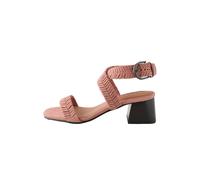 Next Sandales Forever Comfort en cuir tissé à talons carrés