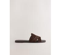 Next Sandales mules cousues Forever Comfort Brun EU 40 (UK 6.5)