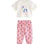 Next Set bleu cobalt / rose / blanc, Taille 80