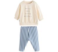 Next Set crème / bleu roi / bleu clair, Taille 74