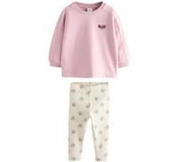 Next Set crème / vert gazon / rose / lie de vin, Taille 110