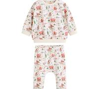 Next Set écru / bleu clair / sapin / rouge vif, Taille 68