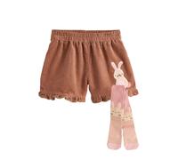 Next Set écru / moka / rose, Taille 104