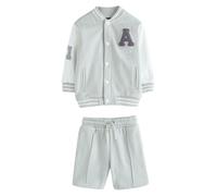 Next Set gris clair / blanc, Taille 122