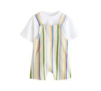 Next Set ivoire / bleu / vert / blanc, Taille 98