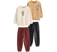 Next Set jaune / bordeaux / noir / blanc, Taille 92