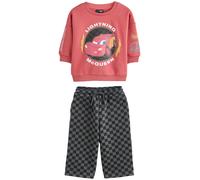 Next Set jaune / gris foncé / melon / noir, Taille 110