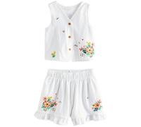 Next Set jaune / menthe / orange clair / blanc, Taille 128