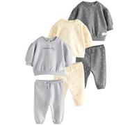 Next Set jaune pastel / gris / gris foncé, Taille 92
