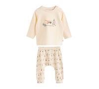 Next Set 'My First Christmas' écru / gris / vert / rouge, Taille 50