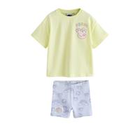 Next Set 'Peppa Pig' bleu / citron vert / lavande / rose, Taille 74