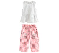 Next Set rouge clair / blanc, Taille 128