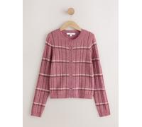next Sheer Knit Long Sleeve Co-Ord Cardigan Rose M Regular (FR 42-44)
