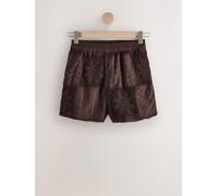 next Short N. Premium en patchwork crocheté Brun FR 50 Regular (EU 48 R)