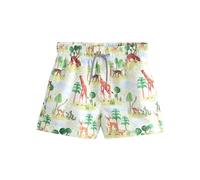 Next Shorts de bain 'Cath Kidston' caramel / marron châtaigne / vert / vert pastel, Taille 86