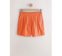 Next Shorts riches en lin Orange EU 36 Petite (UK 4 P)