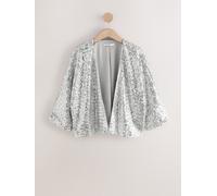 Next Silver Sequin Jacket