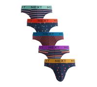 Next Slip bleu marine / jaune / rouge / noir, Taille M