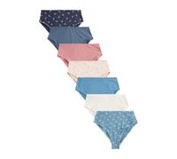 Next Slip bleu nuit / gentiane / bleu roi / rose ancienne / rose pastel / blanc, Taille XS