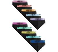 Next Slip bleu / vert pastel / violet / noir, Taille S