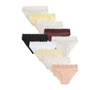 Next Slip crème / jaune clair / abricot / rouge foncé / noir / blanc, Taille 4XL
