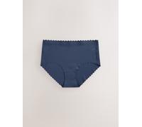 next Slip invisible à bord festonné bleu FR 40 (EU 38)