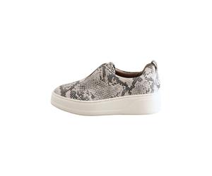 Next Slip on beige clair / taupe / gris foncé / noir, Taille 38