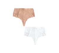 Next Slip scultant nude / blanc, Taille XL