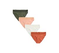 Next Slip vert foncé / abricot / rouge rouille / blanc, Taille L