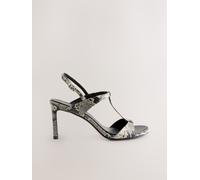 Next Snake Forever Comfort T Bar Heeled Sandals