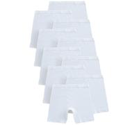 NEXT Fille Shorty Long, Lot de 10 Blanc 2 Ans-3 Ans