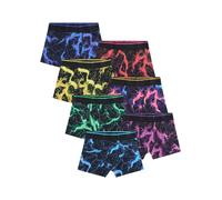 Next Sous-vêtements bleu clair / jaune / vert / violet / violet foncé / rouge feu, Taille 140