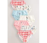 Next Sous-vêtements bleu clair / rose / rouge / blanc cassé, Taille 104