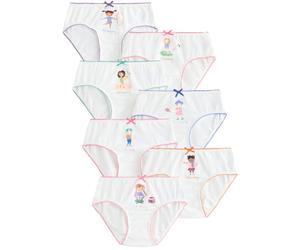 Next Sous-vêtements 'Days Of The W leu / vert / rose / blanc, Taille 128