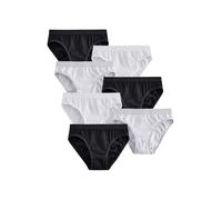 NEXT Fille Lot de 7 Culottes Coupe Bikini Noir/Blanc/Gris 15 Ans-16 Ans