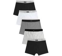 NEXT Garçon Boxer Doux à Taille Contrastante, Lot de 5 Gris 15 Ans-16 Ans