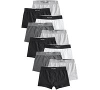 Next Sous-vêtements gris foncé / gris chiné / noir / blanc, Taille 176