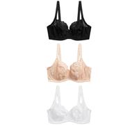 Next Soutien-gorge beige / noir / blanc, Taille 75