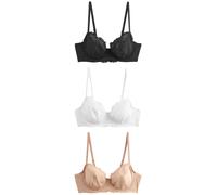 Next Soutien-gorge beige / noir / blanc, Taille 80
