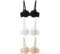 Next Soutien-gorge beige / noir / blanc, Taille 80