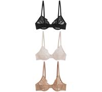 Next Soutien-gorge champagne / marron / noir, Taille 75