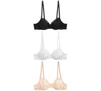 Next Soutien-gorge poudre / noir / blanc, Taille 95