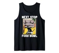 Next Stop Robot gamelle Robot aspirateur Chat drôle Débardeur