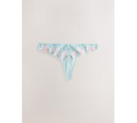 next String Fleuri brodé de qualité supérieure bleu FR 48 (EU 46)