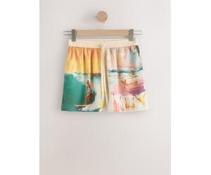 Next Surfer Scenic Print Elasticated Waist Shorts Surfer Scenic Print EU 40 (UK 12)