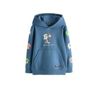 Next Sweat 'Minecraft' bleu foncé / vert fluo / orange clair / blanc, Taille 104