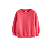 Next Fille Sweat-Shirt avec col Ras du Cou Coral Red 2 Ans