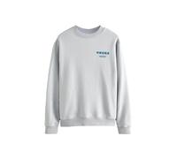 Next Sweat-shirt bleu cyan / gris / graphite / blanc, Taille XXL
