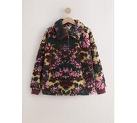 Next Sweat-shirt en polaire jacquard Teddy Borg à quart de zip