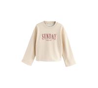 Next Sweat-shirt 'Sunday' beige / merlot, Taille XS